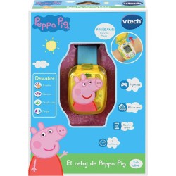 RELOJ PEPPA PIG AMARILLO Y AZUL