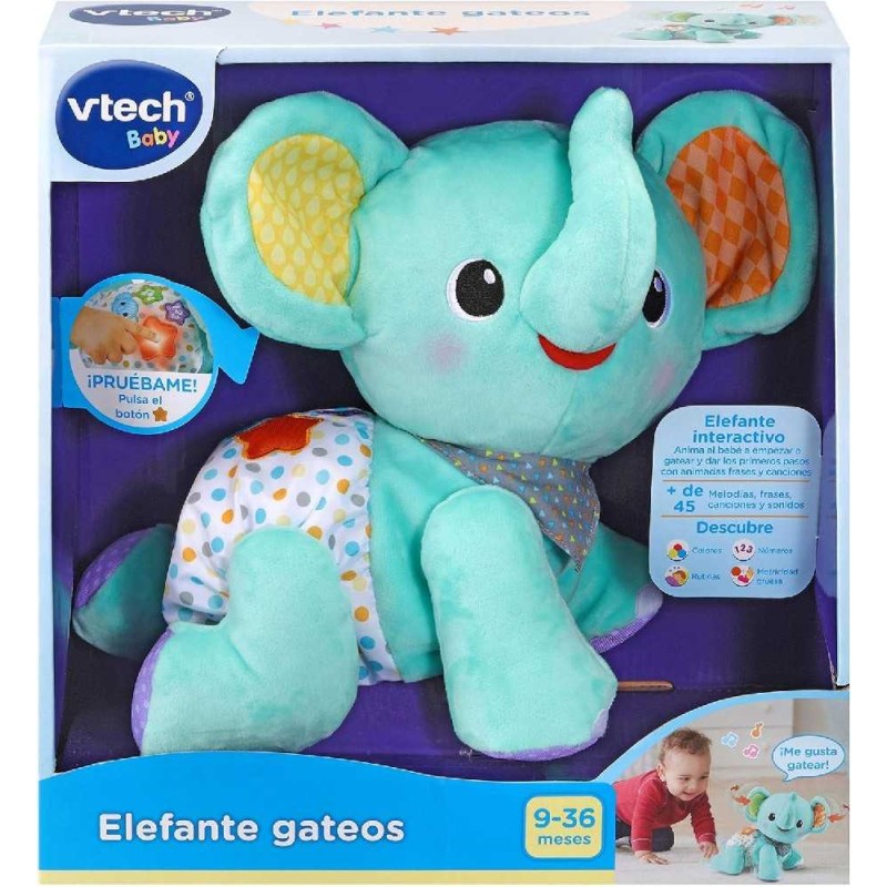 VTECH- ELEFANTE GATEOS PELUCHE