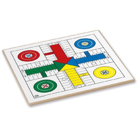 TABLERO PARCHIS-OCA 4 JUGADORES 40X40CM