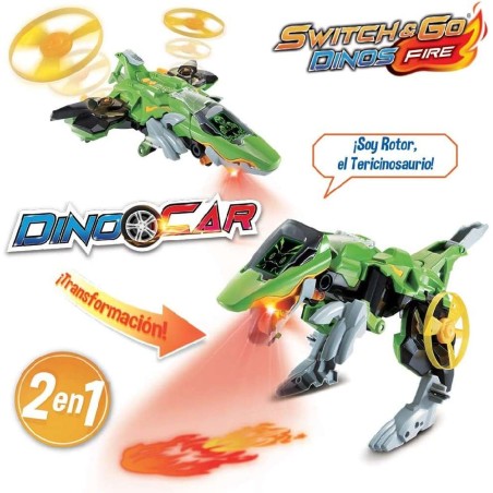 SWITCH & GO DINOS ROTOR, TERICINOSAURIO 
