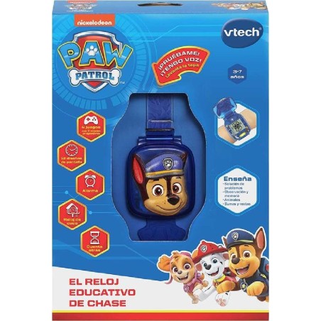 RELOJ EDUCATIVO DE CHASE - PATRULLA CANI