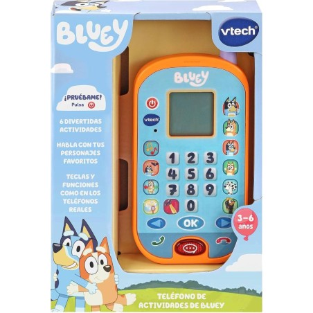 Teléfono de actividades de Bluey