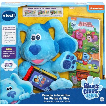PELUCHE APRENDE A LEER CON BLUE LAS PIST