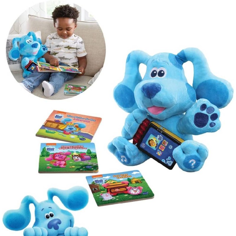 PELUCHE APRENDE A LEER CON BLUE LAS PIST
