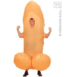 DISFRAZ WILLY PENE GIGANTE HINCHABLE 2