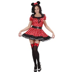 DISFRAZ RATONCITA MINNIE ADULTO LUJO 2