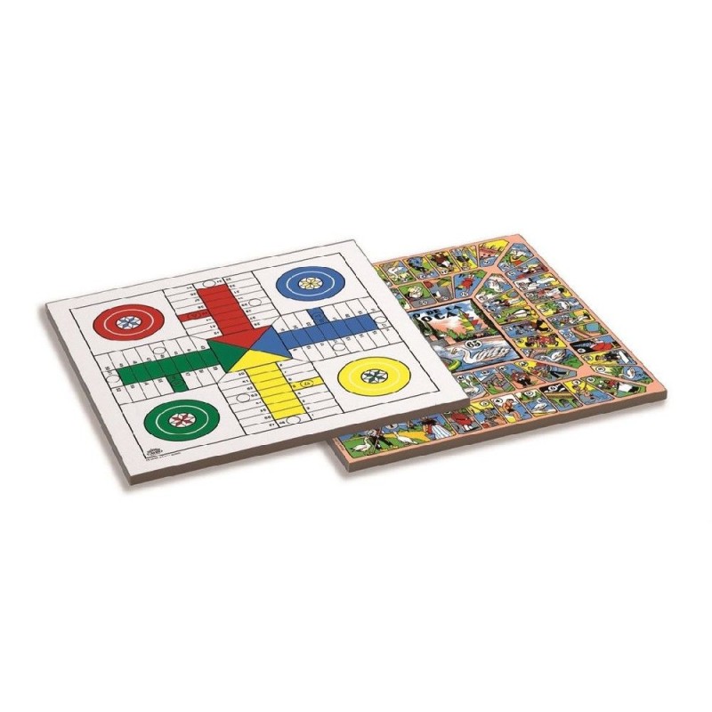 TABLERO PARCHIS-OCA DE MADERA CON ACCESO