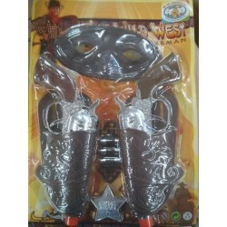 BLISTER 2 PISTOLAS OESTE
