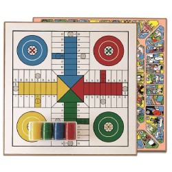 TABLERO PARCHIS-OCA DE MADERA CON ACCESO 2