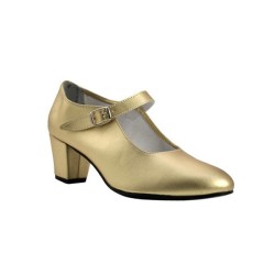 ZAPATO ORO Nº33