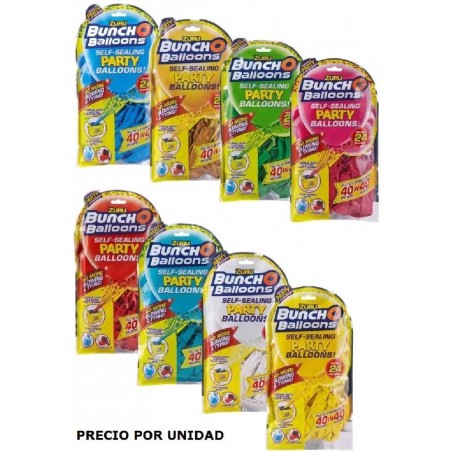 BUNCH O BALLOONS PARTY PACK DE 24 GLOBOS