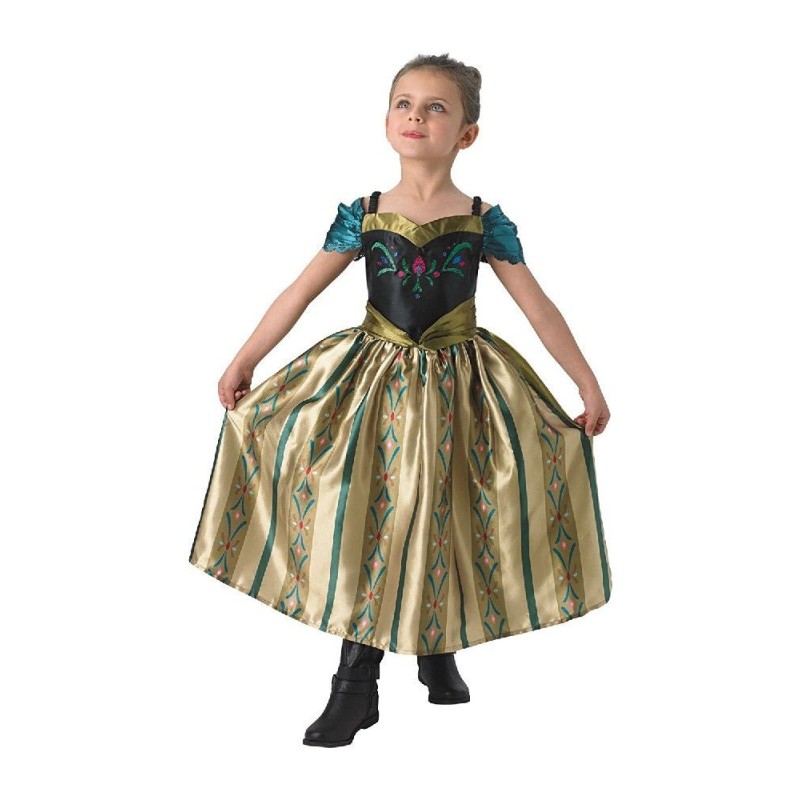 DISFRAZ ANNA FROZEN CORONACIÓN 7-8 AÑOS