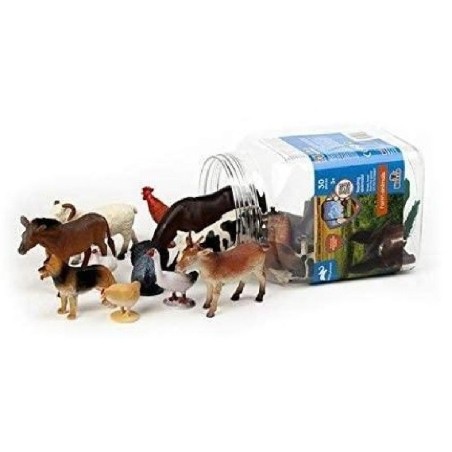 SET DE 30 PIEZAS ANIMALES DE GRANJA