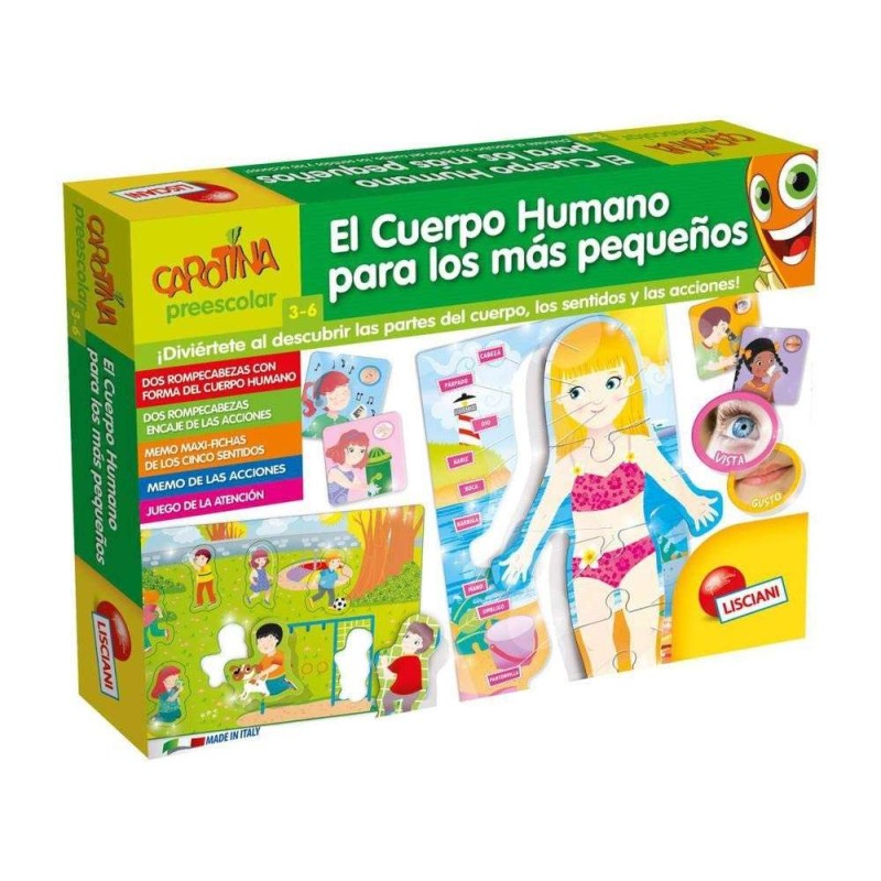 CAROTINA CUERPO HUMANO PARA LOS PEQUEÑOS