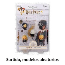 HARRY POTTER - PACK DE 5 FIGURAS TOPPEEZ