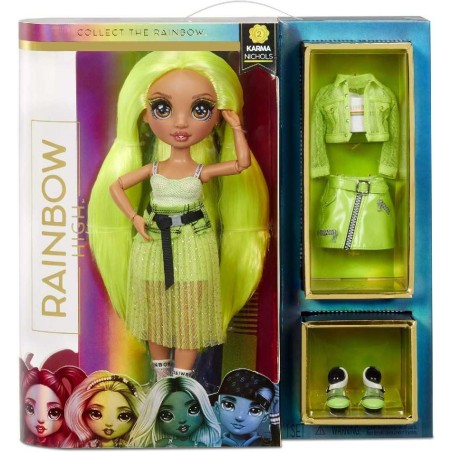 MUÑECA RAINBOW HIGH - KARMA NICHOLS