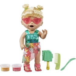 BABY ALIVE MUNECA BAJO EL SOL PELO RUBIO
