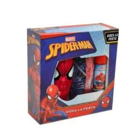 MASCARA SPIDERMAN CON TELARAÑA