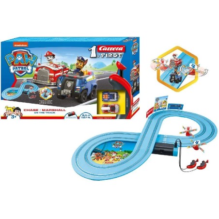 Circuito Paw Patrol Carrera First On The