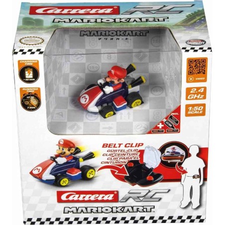 MINI COCHE RADIO CONTROL 1:50 MARIO KART
