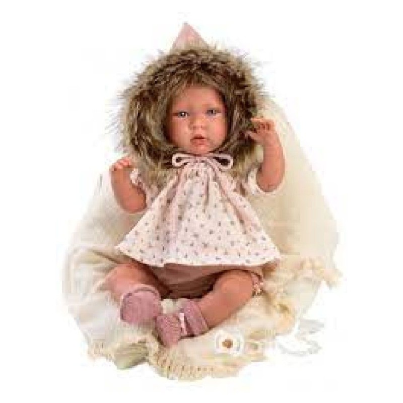 MUÑECA MIMI LLORONA COJIN 40 CM