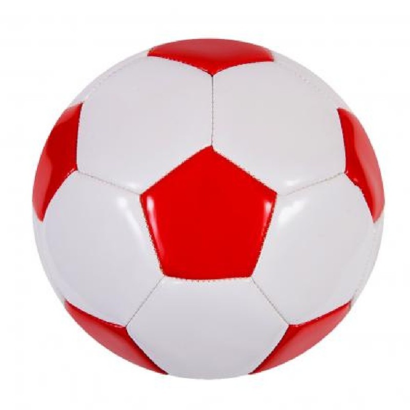 BALON FUTBOL ROJO-BLANCO ATLETICO