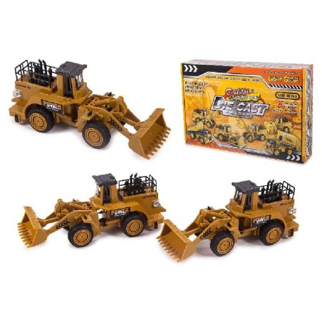 EXCAVADORA METAL LUCES Y SONIDO