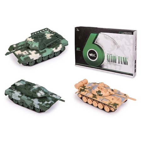 TANQUE METAL LUZ Y SONIDO