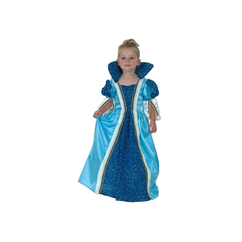 DISFRAZ PRINCESA AZUL 2-4 AÑOS