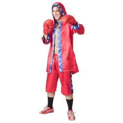 DISFRAZ BOXEADOR CAMPEON ADULTO