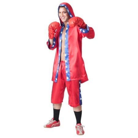 DISFRAZ BOXEADOR CAMPEON ADULTO