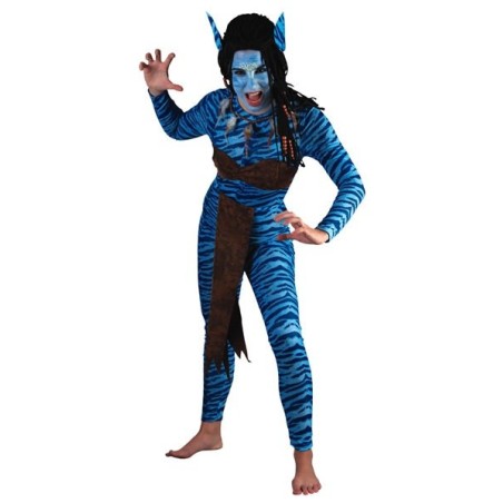 DISFRAZ GUERRERA JUNGLA ADULTO AVATAR