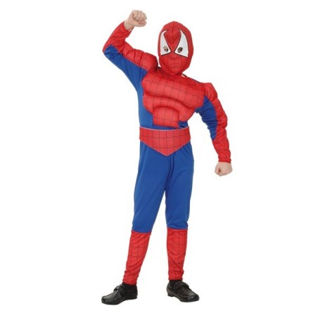 DISFRAZ HEROE ARAÑA MUSCULOSO SPIDER 7-9