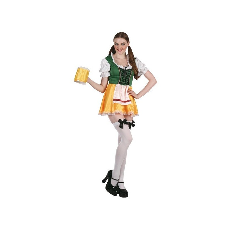 DISFRAZ CHICA CERVEZA ADULTO