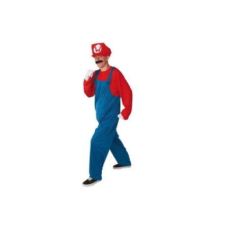 DISFRAZ MARIO BROS FONTANERO ADULTO