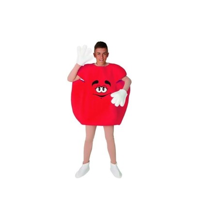 DISFRAZ CARAMELO ROJO INFANTIL