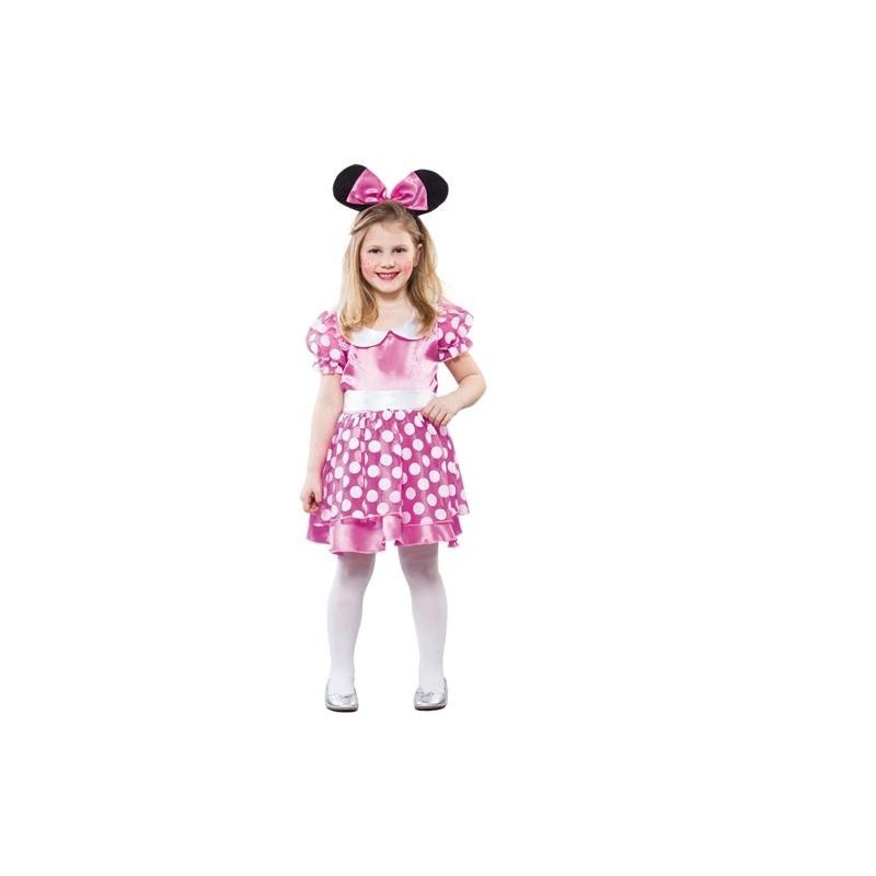 DISFRAZ DE RATITA ROSA 7-9 AÑOS