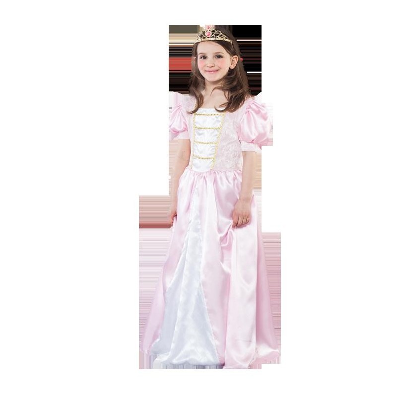 DISFRAZ PRINCESA ROSA 7-9 AÑOS