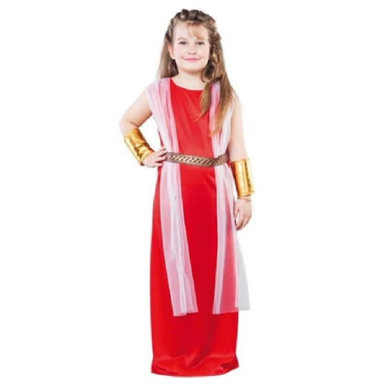 DISFRAZ DAMA ROMANA NIÑA 7-9 AÑOS
