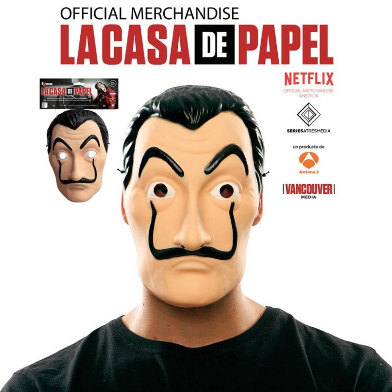 MASCARA LADRON LA CASA DE PAPEL