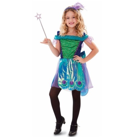 DISFRAZ HADA AZUL FANTASIA 4-6 AÑOS