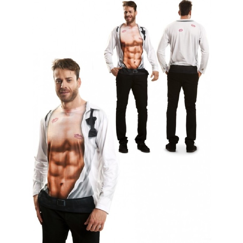 DISFRAZ CAMISETA DISFRAZ SEXY BOY MANGA 