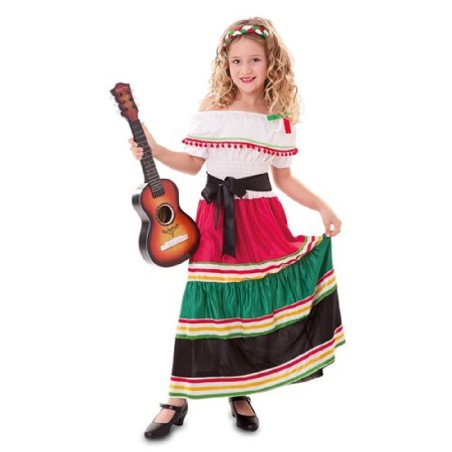 Disfraz mexicana 7-9 AÑOS