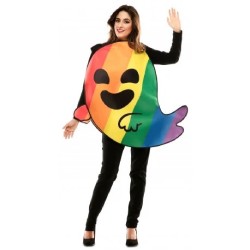 DISFRAZ FANTASMA ARCOIRIS LGTBI ML 2