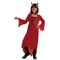 DISFRAZ DEMONIA ROJA 3-4 AÑOS