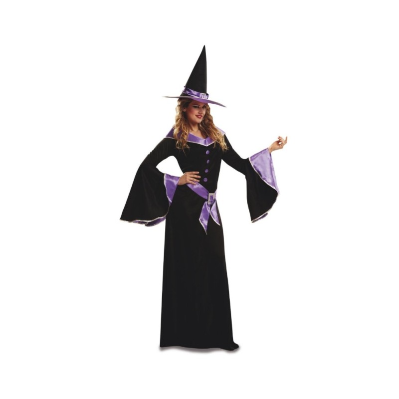 DISFRAZ BRUJA MORADA XL