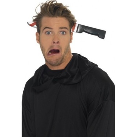 DIADEMA CUCHILLO HALLOWEEN 23CM