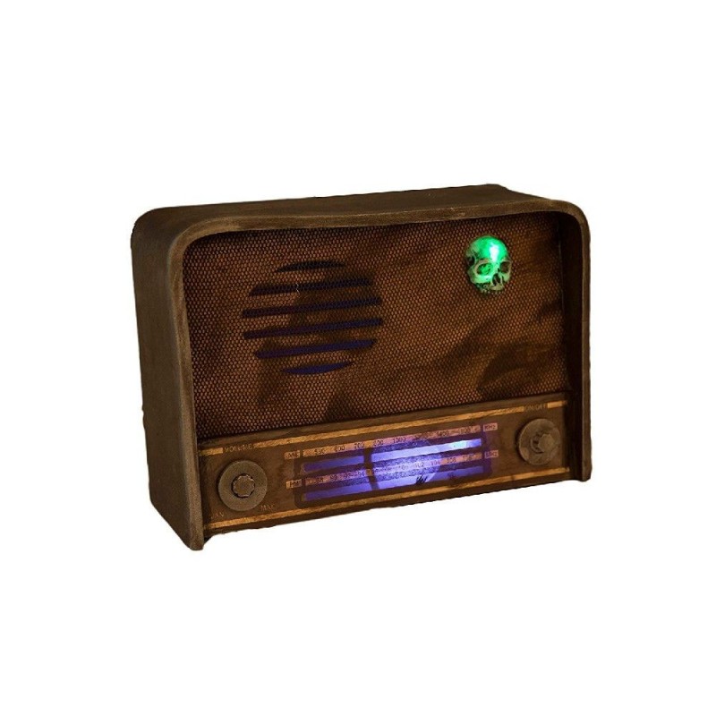 RADIO TERROR CON LUZ Y SONIDO 31 X 11 X 
