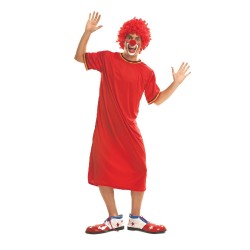 DISFRAZ PAYASO ROJO ( MILIKI ) ADULTO ML