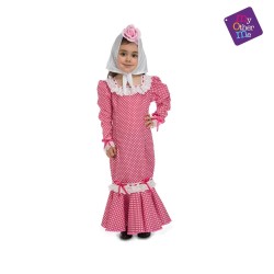 DISFRAZ CHULAPA MADRILEÑA BLANCO NIÑA 1-